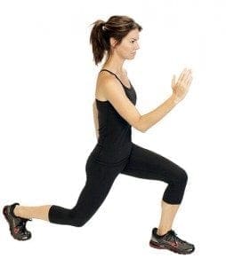 knee exercise lunge